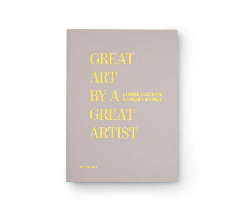 Coffee table book för teckningar "Great art by a great artist"