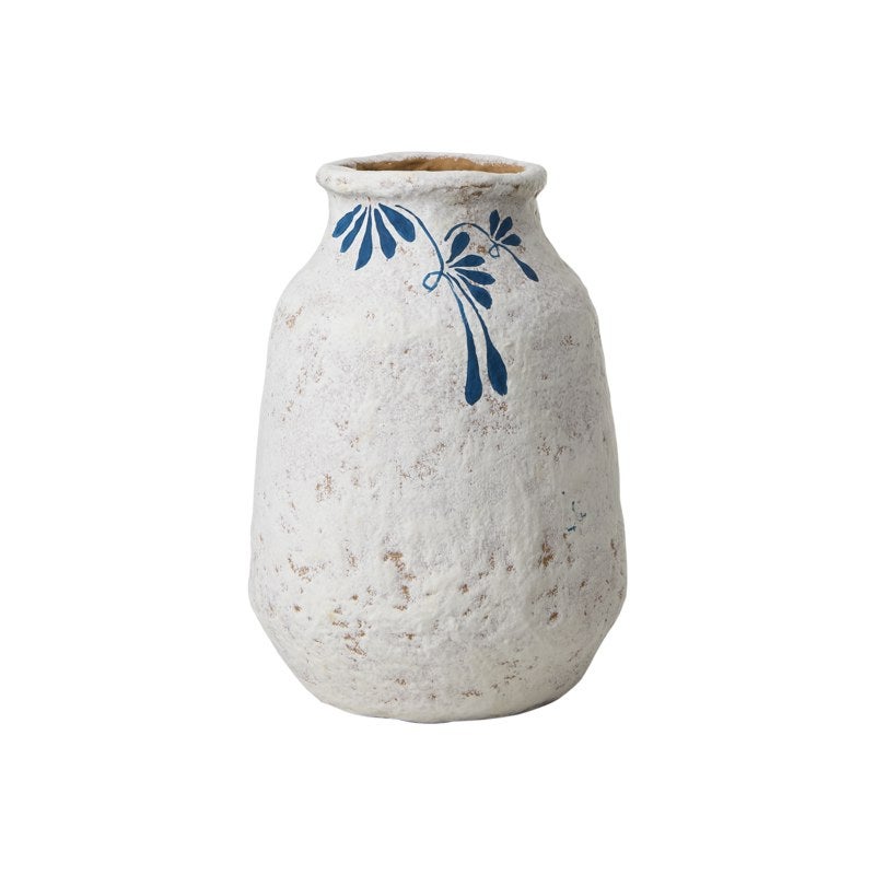 ANGUS Vas, Elfenben/blå